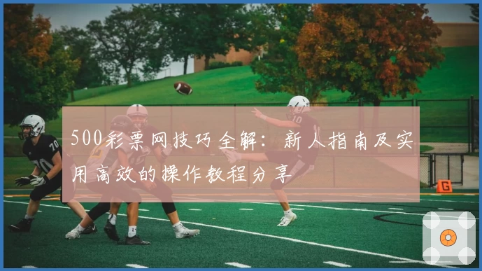 500彩票网技巧全解：新人指南及实用高效的操作教程分享