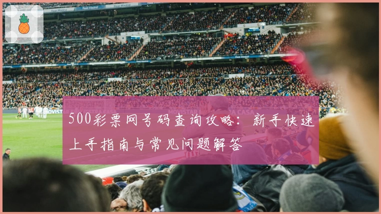 500彩票网号码查询攻略：新手快速上手指南与常见问题解答